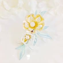 春夏 髮夾 小清新髮夾   胸針 纏花 春仔花