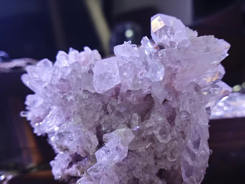 哥倫比亞粉縫合水晶|粉列母|大顆|粉紅色水晶擺設|水晶簇