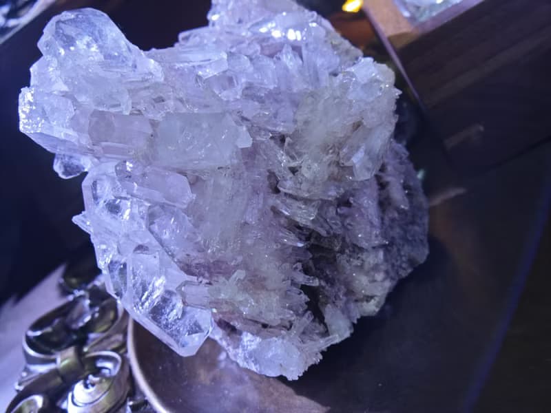 哥倫比亞粉縫合水晶|粉列母|大顆|粉紅色水晶擺設|水晶簇