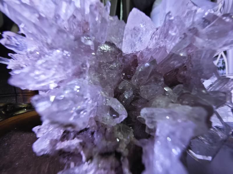 哥倫比亞粉縫合水晶|粉列母|大顆|粉紅色水晶擺設|水晶簇