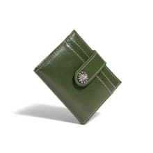Mini Daisy Photo Slot Card Holder Card Wallet khaki
