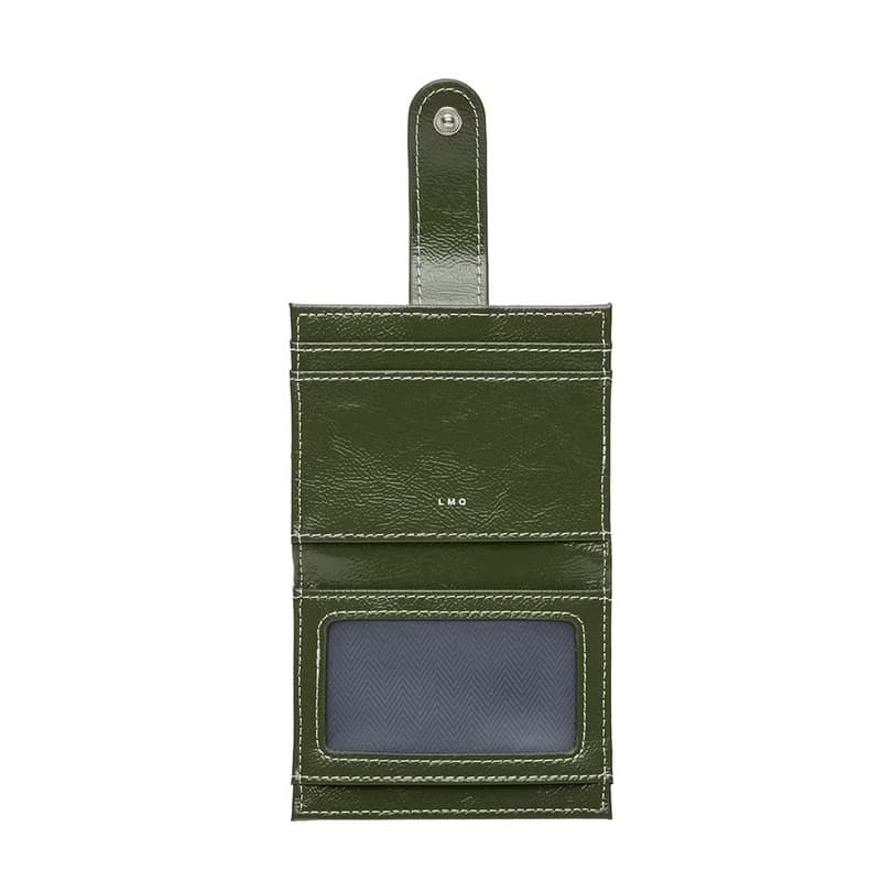 Mini Daisy Photo Slot Card Holder Card Wallet khaki