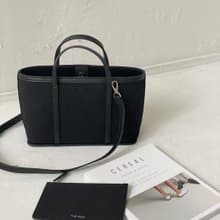 韓國 The Ally | CAMILIA BAG (附小包) | 黑色 | 手袋 單肩包