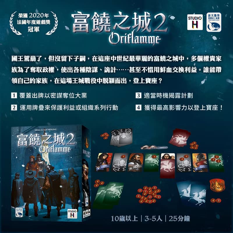 【新天鵝堡桌遊】富饒之城2