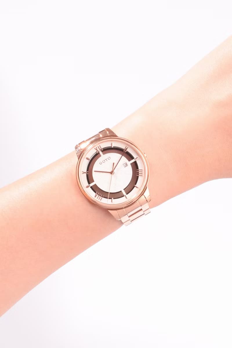 GOTO-懷舊系列-壓花玻璃-海棠花-男-莫蘭迪白