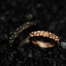 Wood Element Texture ring