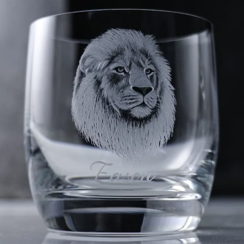 395cc 上海【Lucaris】獅 Lion威士忌水晶杯 雄獅 獅子座