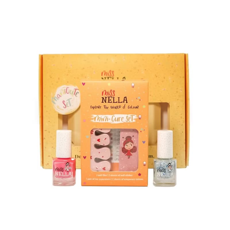 英國【Miss NELLA】兒童水性彩妝萬花筒系列 3入組合-夢幻星河