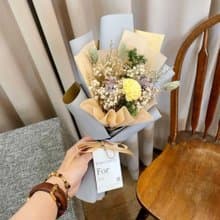 乾燥花束【日式復古】 生日禮物 玫瑰花束 生日花束 畢業花束