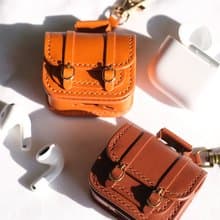 Airpods and Airpods pro leather case