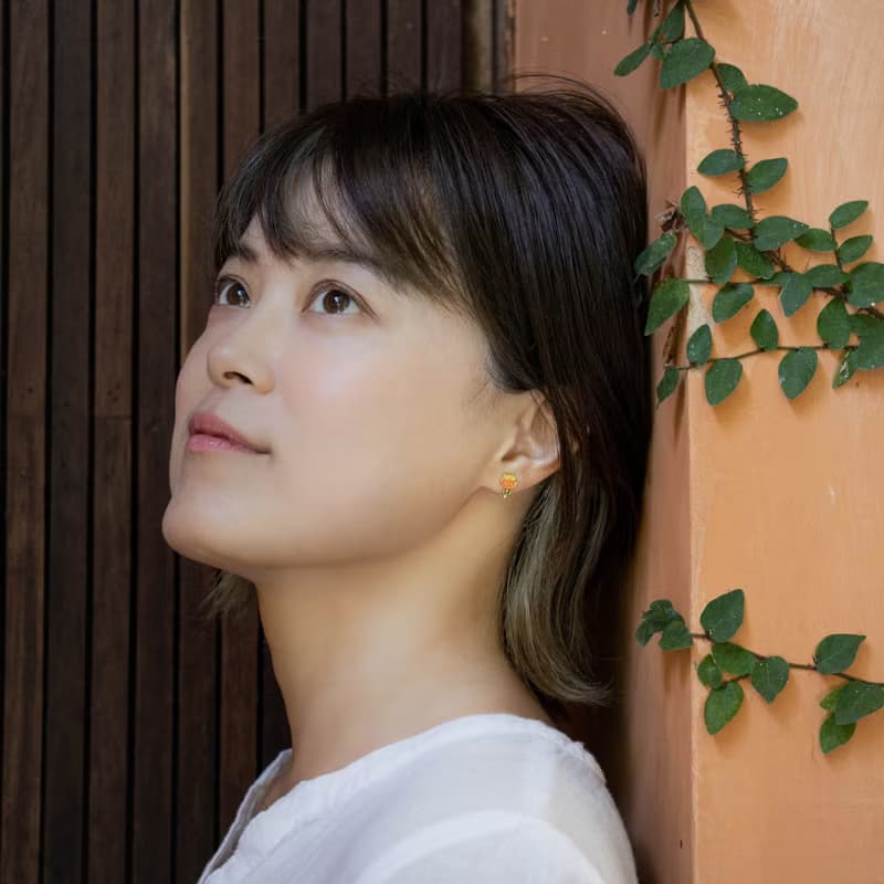 朵朵 鬱金香 浪漫 植物系列 夾式耳環 生日禮物 情人節禮物