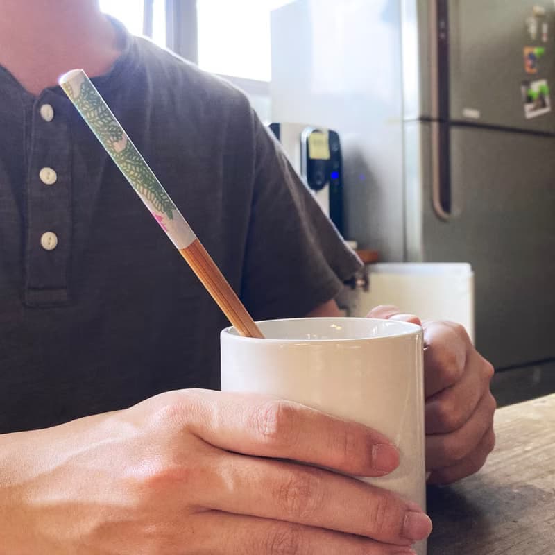 蕨美食光竹筷-生根卷柏|筷 餐具 環保 竹 廚房 餐桌送禮  母親