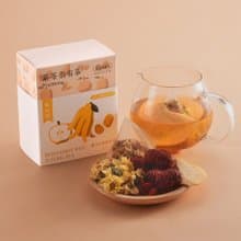 溫和舒眠【菓茶很有事】佛手紅棗枸菊茶 5入 / 無咖啡因 /