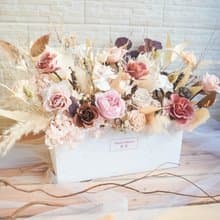 【竒花】大器澎湃永生乾燥盆花 開幕 喬遷 升遷