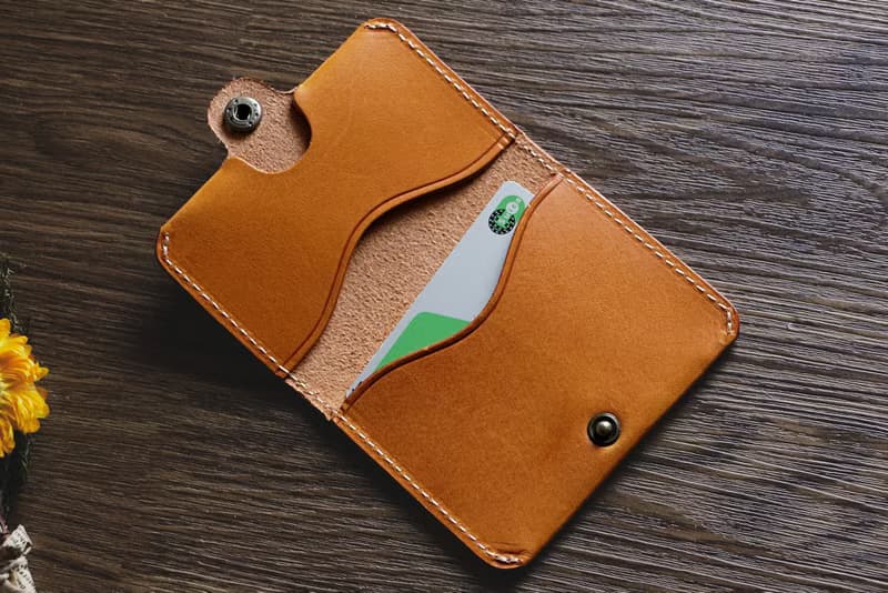 高級牛皮卡片夾 迷你錢包 輕巧短夾 男女適用 零錢包 禮物