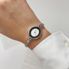 Seiko Silver Tone Bangle Style Bracelet Watch