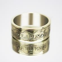 Philippines Coin Ring 5 peso 1993-2020 philippines peso ring filipino jewelry
