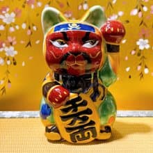 【關福忠魂】日本清水燒招財貓 | 仫繪 - 關羽