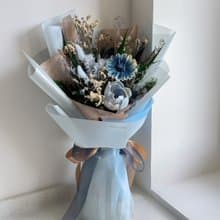 Sheng Garden盛世花苑【竹影藍語】永生花束