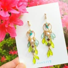 楽園の鳥ピアス or イヤリング