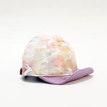 【HiGh MaLi】短簷軟版棒球帽/老帽-迷幻兔+紫帽簷/帽簷翻折#中秋