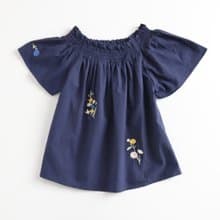 【出清優惠】日系刺繡娃娃衫