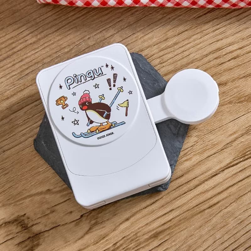 PINGU滑雪22.5W折疊式三合一Qi2磁吸支架無線充電器