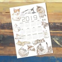 2019蘭嶼小島貓年曆