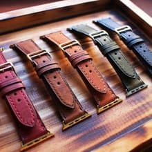 【Apple Watch 20mm 磨砂皮 經典錶帶】各版本各尺寸適用 Ultra