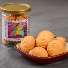 【愛不囉嗦】起司奶酥手工餅乾 - 60g/罐