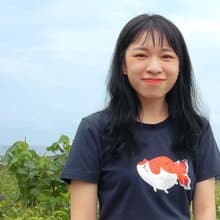 金魚喵－中性純棉T-Shirt 台灣IP