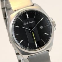 Paul Smith CLOSED EYES 男性用腕時計 40mm Black dial 1116-T020640 QUARTZ 箱付 手錶