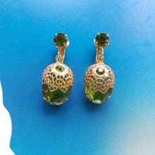 Vintage Jewelry SARAH COV Touch Elegance 夾式耳環