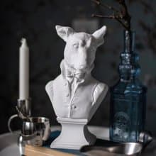 Dog Head Bust, Trendy Dog Decor 2023, Dog Statue, Dog Lover Gift