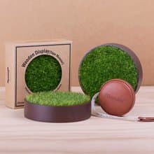 擺飾配件-皮捲尺原木展示座讓