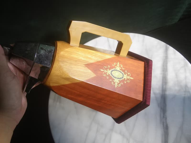 【老時光 OLD-TIME】早期二手台灣木製水壺