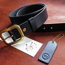 【VULCAN Belt  38mm 標準寬版皮帶】Walpier馬鞍革 義大利植鞣革