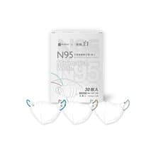 藍鷹牌 N95醫用立體型成人口罩 極簡白系列C款 三色綜合 30片x1盒