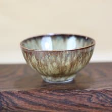 【送禮好物】60ml 戈壁 天目釉 圓滿茶杯 鶯歌名家葉敏祥作品