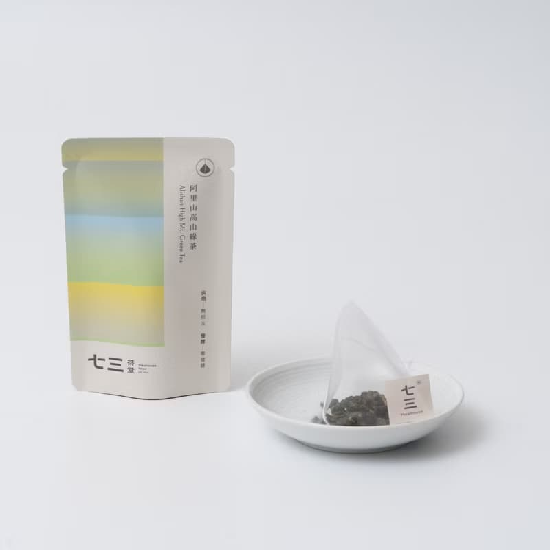 七三茶堂 立體茶包丨阿里山高山綠茶 8單入–精裝盒