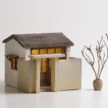 水泥老屋創作-小庭園老屋(訂製)