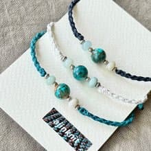 雀躍篇章 / 鳳凰松石 編繩 手鍊