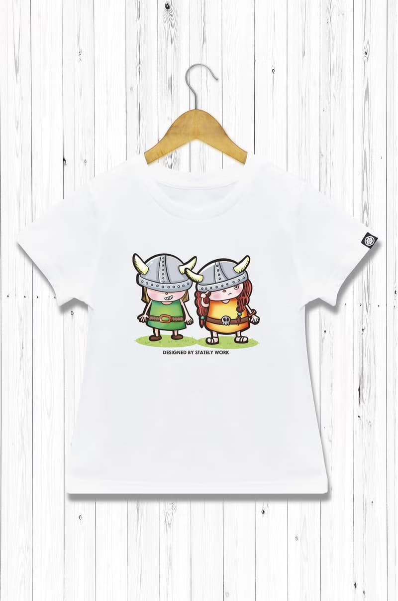 statelywork維京人小孩T 童裝