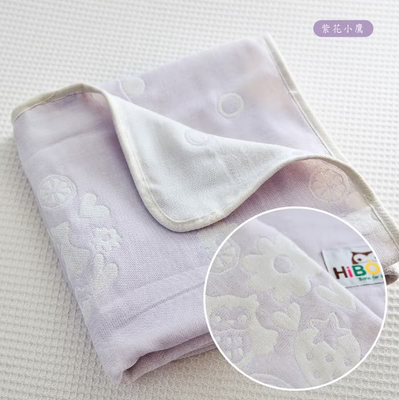 4重紗舒眠呼呼睡蓋毯75x100cm幼兒園午睡被寶寶蓋毯 OPP袋包裝