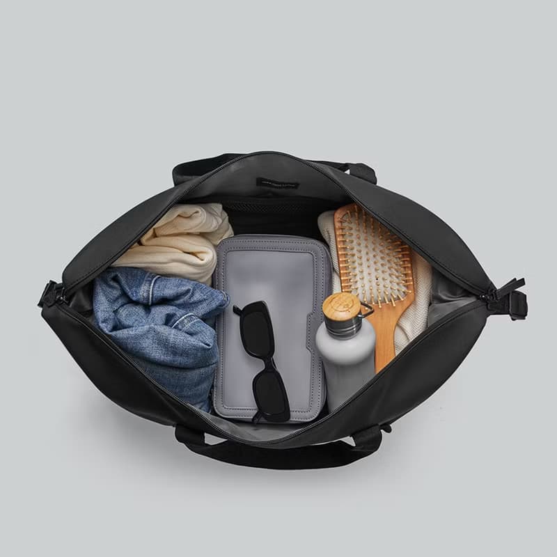 Gaston Luga Dash Duffel 休閒行李袋-經典黑【現貨】