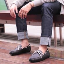 MIT 【真皮豆豆鞋-男款黑】平底鞋 懶人鞋 駕車鞋 樂福鞋 軟底鞋