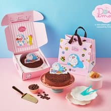 【禮物推薦】哆啦A夢 朱古力圓舞曲乳酪蛋糕 6吋