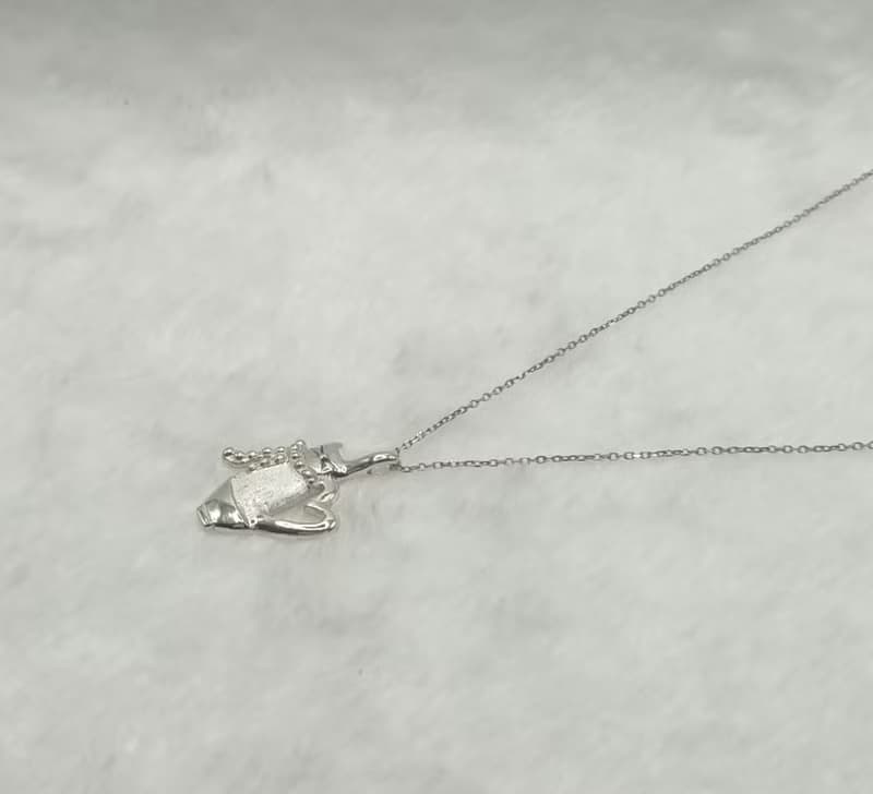 貓丼項鍊 / 925純銀項鍊 / 純手工製作