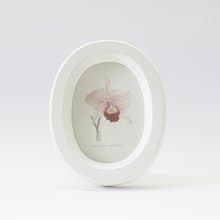 Oval mini 4x6 photo frame matt color oval shape cute mini frame