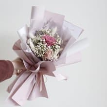 母親節永生康乃馨乾燥花束